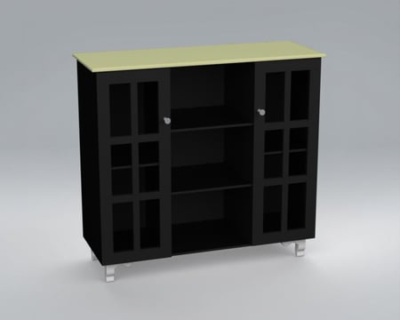 دولاب متعدد الاستخدام بوفيه او ركن قهوة