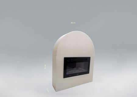 دفاية على شكل مقوس من الاعلى نمط العصر الروماني