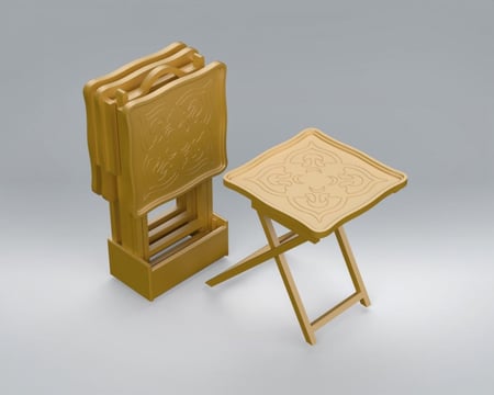 طاولة خدمة شنطة تركي