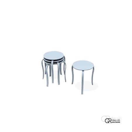 طاولة خدمة مكونة من اربع قطع ذات طابع توريني