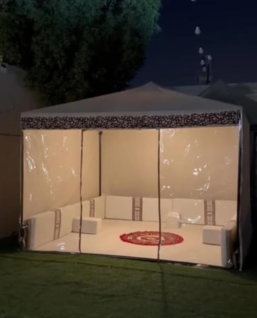 خيمة البادية "بالاثاث"