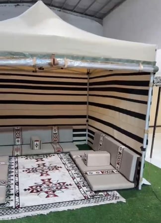 الخيمة الرمضانية شامل للاثاث