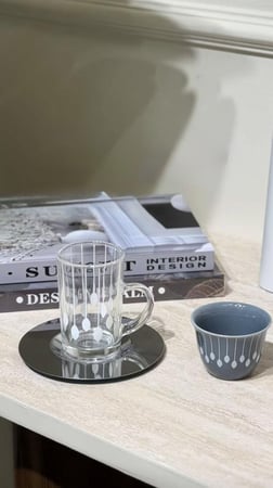 طقم كاسات وفناجيل