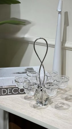 استاند فناجيل فضي