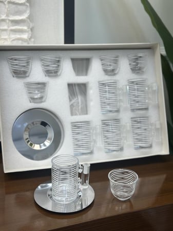 طقم كاسات وفناجيل