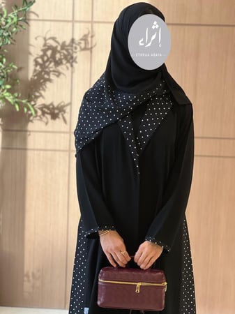 عباية كريب كلوش