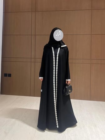 عباية كريب كتان