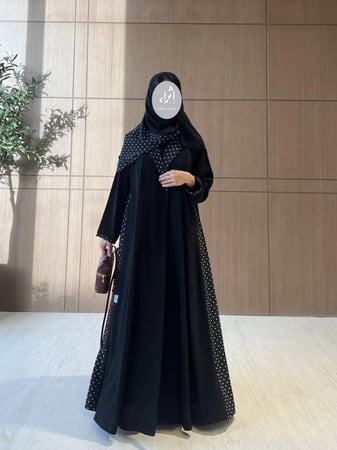 عباية كريب كلوش