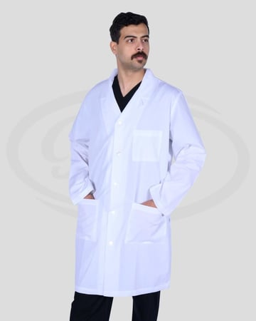 بالطو طبي أبيض مريح MED.MAN