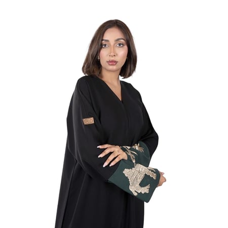 عباية سيفين ونخلة مع طرحة