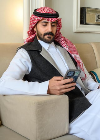 سديري رسمي دبل فيس أسود رمادي بياقة