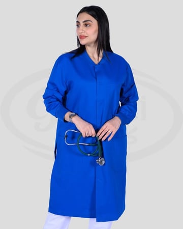 بالطو طبي أزرق للجنسين Cherokee