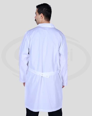 بالطو طبي أبيض مريح MED.MAN