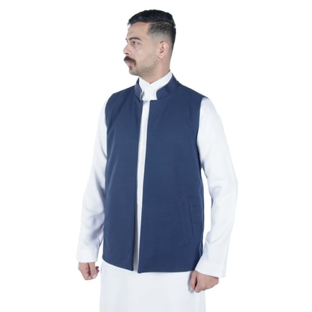 M سديري دبل فيس كحلي ورصاصي A2