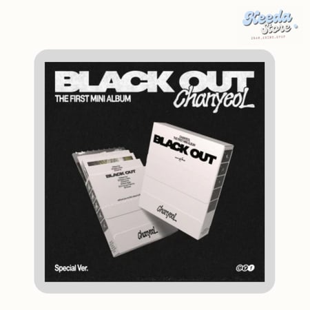 CHANYEOL - [BLACK OUT] 1st Mini Album SPECIAL Version