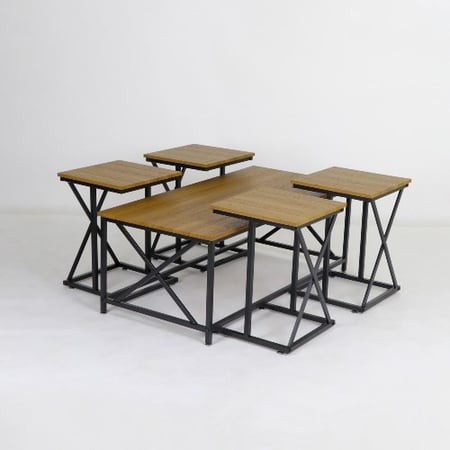 طاولات خدمة متداخلة 4+1