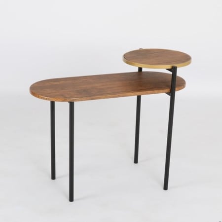 طاولة خشب طبقتين