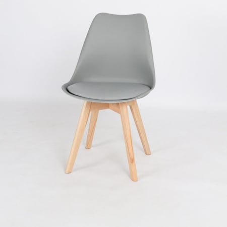 كرسي فايبر ومقعد جلد