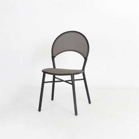 كرسي مفرد خارجي  شبك متعدد الالوان