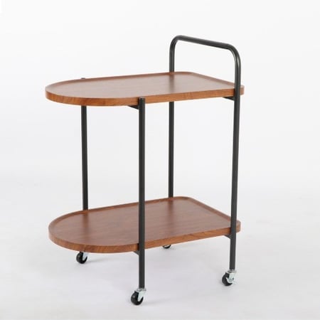 عربة تقديم خشب