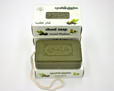 صابون غار شامى بعطر الغار كرتون شد 24 حبة