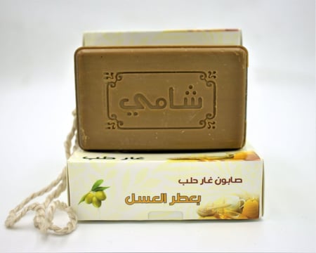 صابون غار شامى بعطر العسل كرتون شد 24 حبة