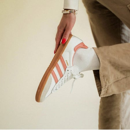 adidas Samba OG White Wonder Clay Gum