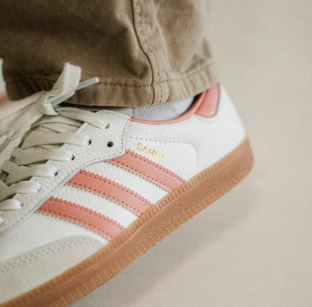 adidas Samba OG White Wonder Clay Gum