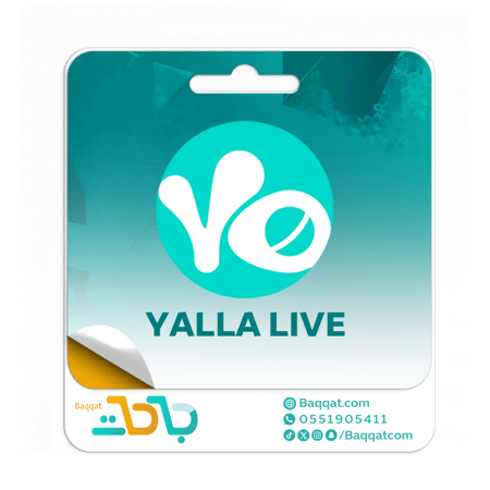 شحن يلا لايف 5,930 عملة ذهبية