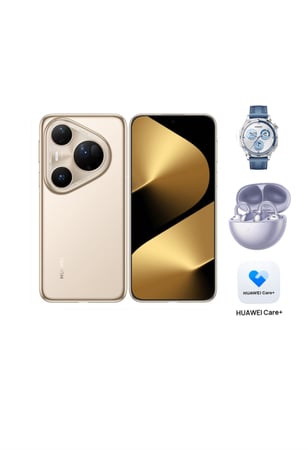 هواوي بورا 80 الترا لون ذهبي - Huawei pura 80 ultra