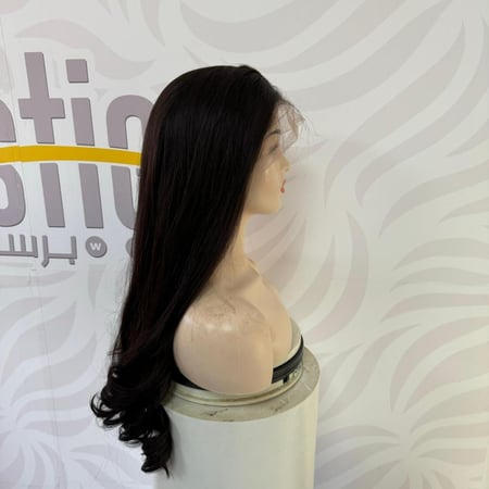باروكة شعر طبيعي 26 انش كثافة عالية