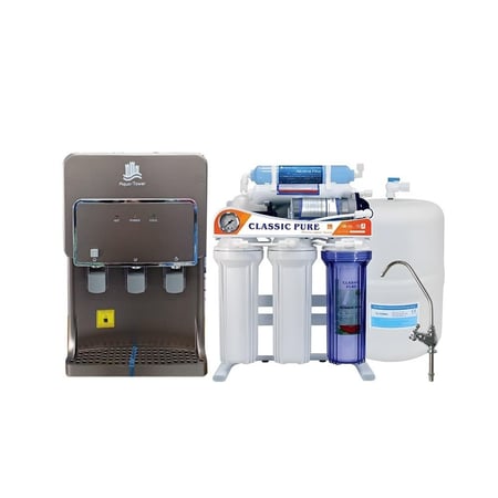 فلتر ماء مع برادة