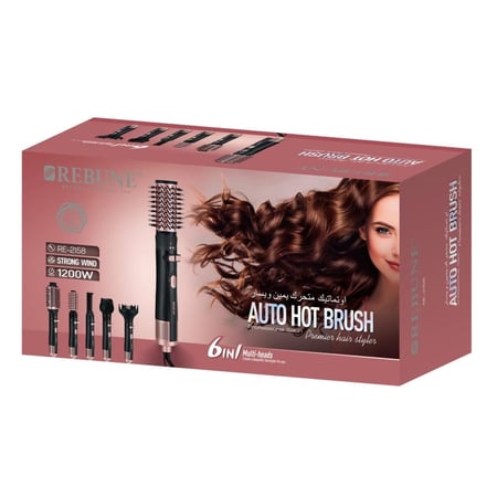 استشوار ريبون الاوتوماتيكي 6 في 1 الاحترافي - 1200 واط - متجر تيل