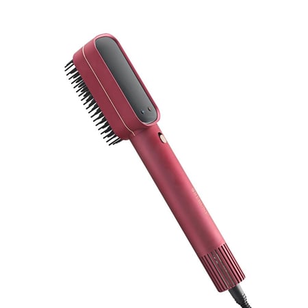 فرشة فرد الشعر الاحترافية مع ميزة الهواء البارد + زيت البندق لحماية الشعر - 110 واط