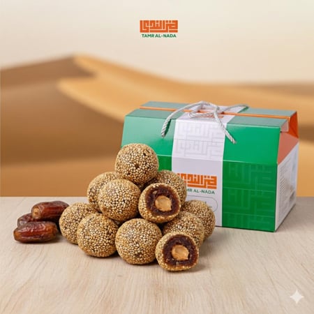 تمرية سمسم  بحشوة الطحينة  1كيلو