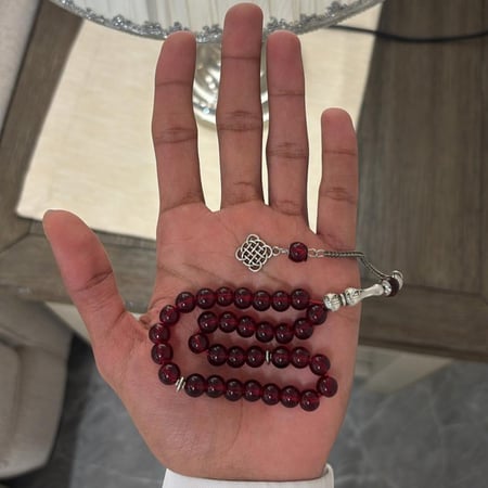 سبحة بكلايت نسائية - دم غزال