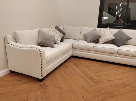 كنبة زاويه مقاس 365*240*150