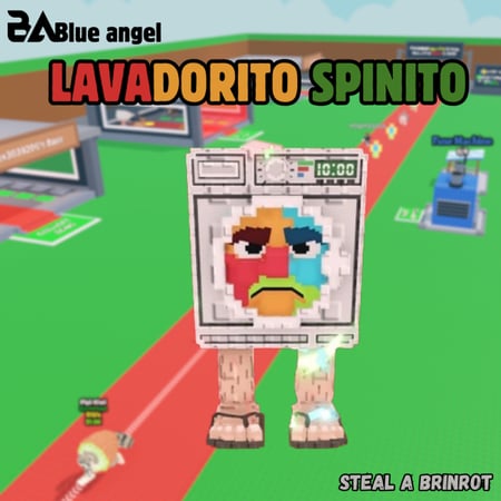لافادوريتو سبينيتو ماب السرقة | Lavadorito Spinito Steal a Brainrot
