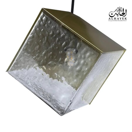 إنارة معلقة داخلية قزاز مكعب