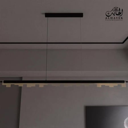 ثريا معلقة LED متعرج