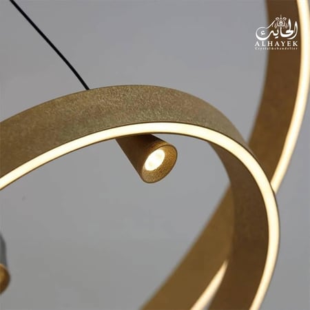 نجفة ويفر كراك ذهبي