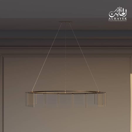 اضاءة ثريا سقف ذكية شرائح الاكريليك