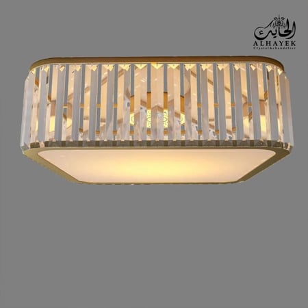 ثريا لطش مربعة كريستال نيو كلاسيك