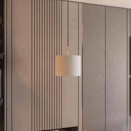 إنارة معلقة داخلية قماش 30 سم