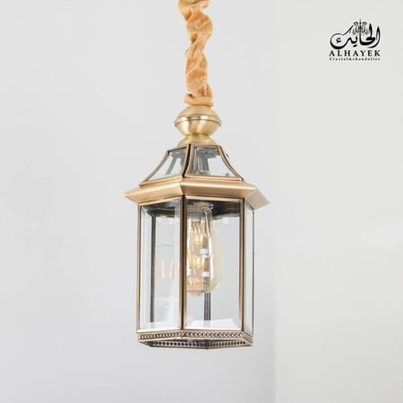فانوس خارجي نحاسي