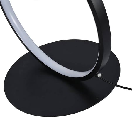 ابجورة ارضية طويلة دوائر ليد