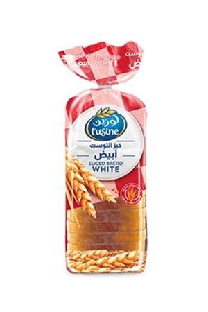 خبز لوسين شرائح بيضاء 600 غرام