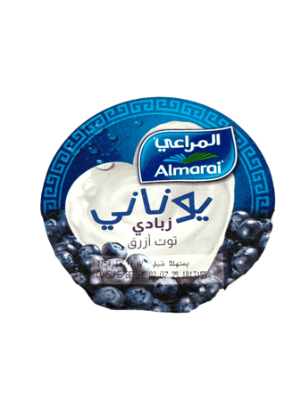 المراعي زبادي يوناني توت أزرق 150 غرام