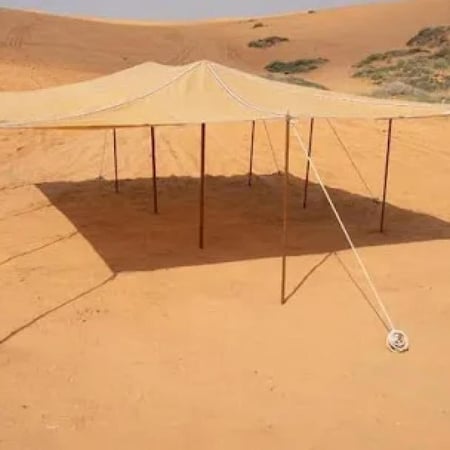 مظلات الحلال 6x12 كوري 3 أعمدة