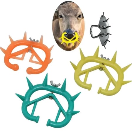 مانع الرضاعة للابقار 6 قطع صناعة صيني